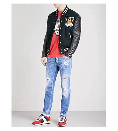 Shop Dsquared2 Cool Guy Slim-fit Skinny Jeans In Navy