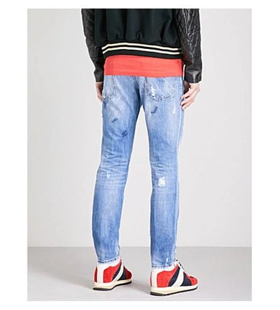 Shop Dsquared2 Cool Guy Slim-fit Skinny Jeans In Navy