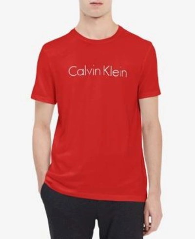 Calvin Klein Men's Logo T-shirt In Red | ModeSens
