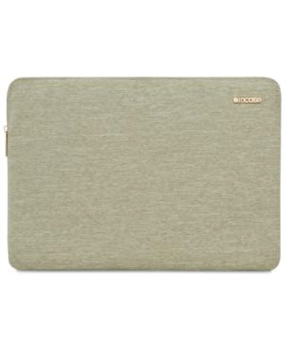 Shop Incase Macbook Air 13" Slim Laptop Sleeve In Heather Khaki