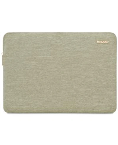 Shop Incase Slim Macbook Pro 13" Laptop Sleeve In Heather Khaki