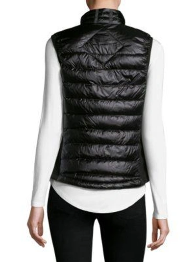 Shop Canada Goose Hybridge Lite Vest In Black