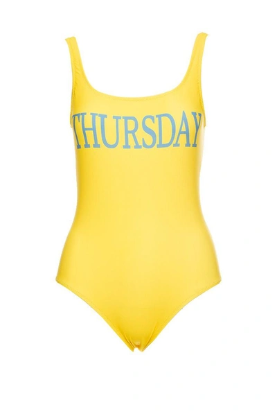 Shop Alberta Ferretti Swimsuit