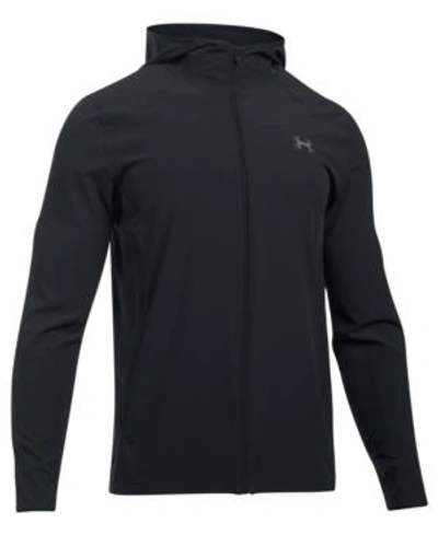 Shop Under Armour Storm Vortex Men's Full Zip Hoodie In Black