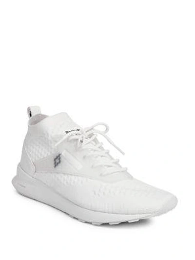 Shop Marcelo Burlon County Of Milan Zoku Reebok Runner Shoes In White