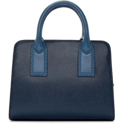 Shop Marc Jacobs Blue Little Big Shot Bag In 455 Bluesea