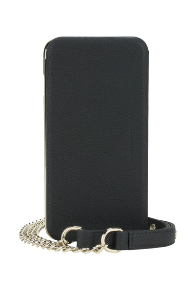 Shop Rebecca Minkoff Mirrored Crossbody Case For Iphone Xs & Iphone X In Black