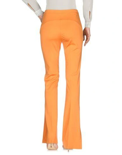 Shop Pinko Casual Pants In Orange
