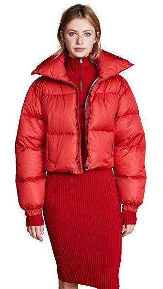 Misbhv Six Years Down Jacket In Red | ModeSens