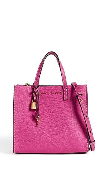 Shop Marc Jacobs Mini Grind Tote In Hydrangea