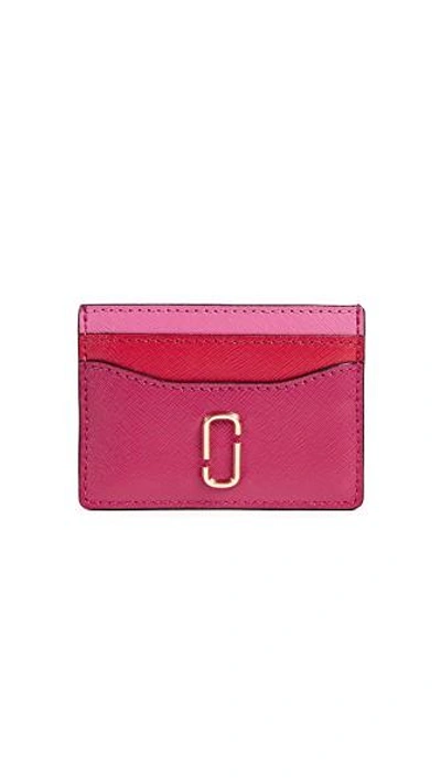 Shop Marc Jacobs Snapshot Card Case In Hibiscus Multi