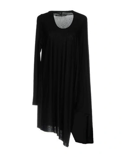 Shop Malloni Short Dress In Black