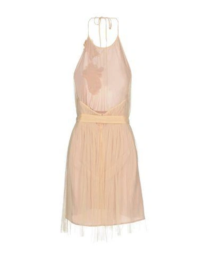 Shop Atos Lombardini Evening Dress In Pale Pink
