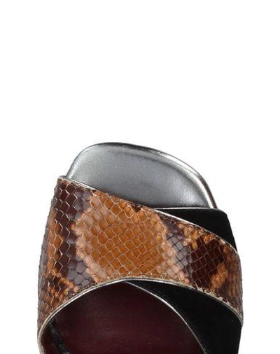 Shop Marc By Marc Jacobs Sandals In Brown
