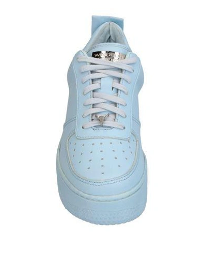 Shop Windsor Smith Sneakers In Sky Blue