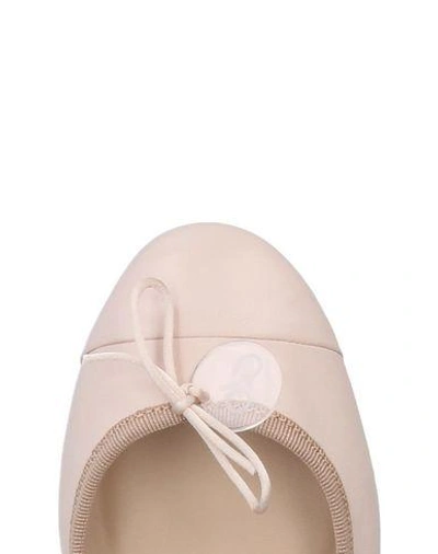 Shop Anna Baiguera Ballet Flats In Pale Pink
