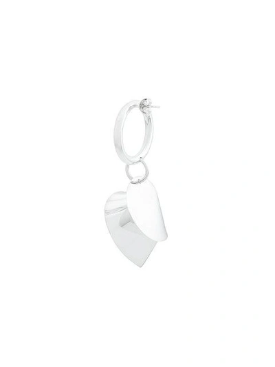 Shop Sara Robertsson Round And Coil Earring - Farfetch In Metallic