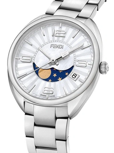 Shop Fendi Momento  Watch - Metallic