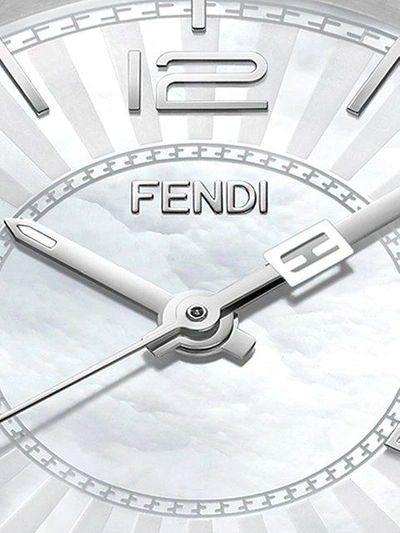 Shop Fendi Momento  Watch - Metallic