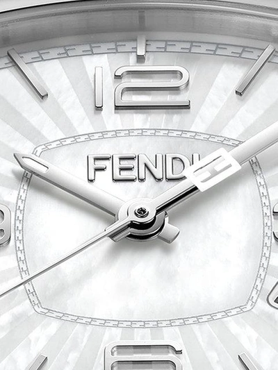 Shop Fendi Momento  Watch In Metallic