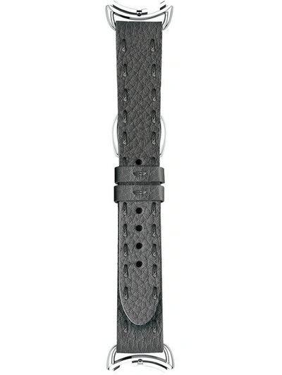 Shop Fendi Selleria Interchangeable Strap In Grey