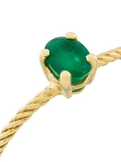 Shop Wouters & Hendrix Gold Emerald & Ruby Set Of Rings In Metallic
