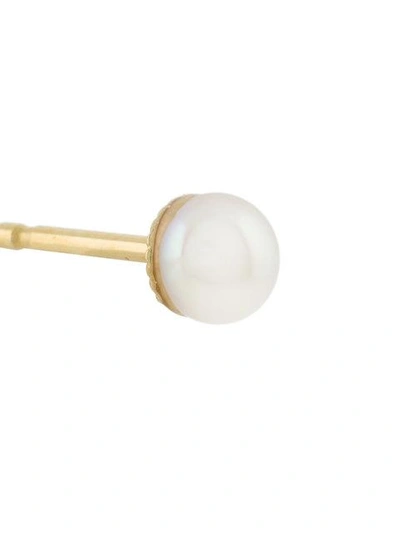 Shop Wouters & Hendrix Gold 18kt Gold, Emerald And Pearl Stud Earrings