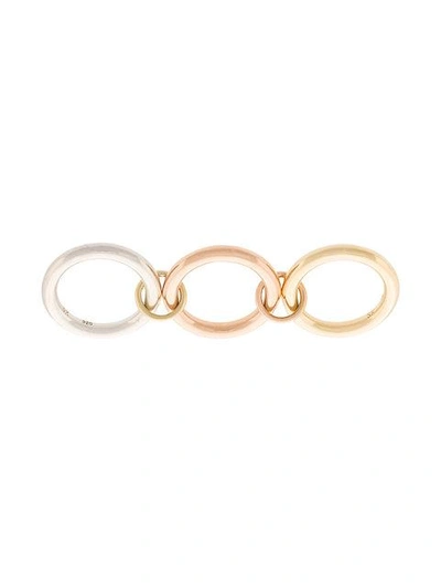 Shop Spinelli Kilcollin Mercury Linked Ring In Yellow