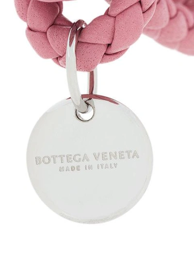 Shop Bottega Veneta Boudoir Intrecciato Nappa Bracelet - Pink