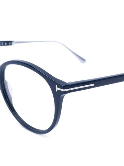 Shop Tom Ford Round Frame Glasses