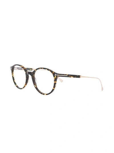 Shop Tom Ford Round Frame Glasses