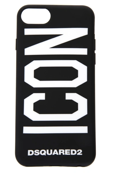 Shop Dsquared2 Icon I Phone 7 Cover In Black