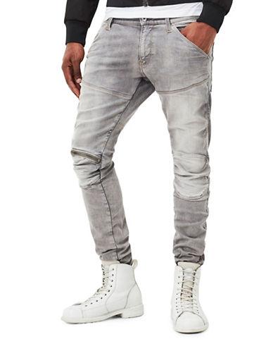 G-star Raw Kam Star 3d Zip Super Slim Jeans-grey | ModeSens