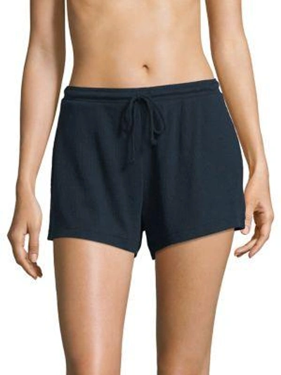 Shop Skin Winona Cotton Shorts In Bright Navy