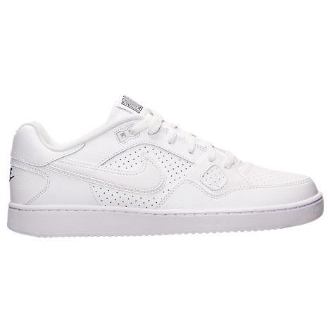Nike Men S Son Of Force Low Casual Shoes White Modesens