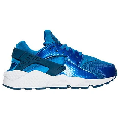 Shop Nike Women's Air Huarache Running Shoes, Blue