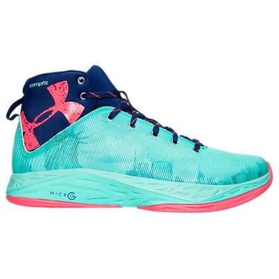 Under Armour Men's Fire Shot Basketball Shoes, Green | ModeSens