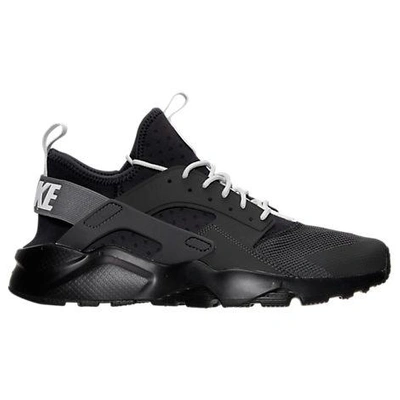 Shop Nike Men's Air Huarache Run Ultra Casual Shoes, Black