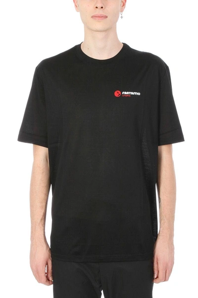 Shop Lanvin Black Jersey T-shirt