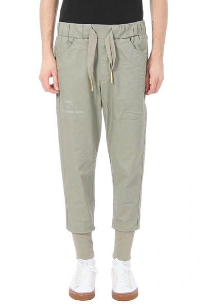 Puma X Han Kjobenhavn Green Cotton Pants | ModeSens