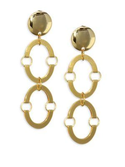 Shop Lele Sadoughi Golden Arch Earrings
