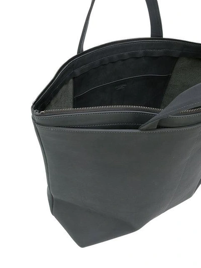 Shop Isaac Reina Pilot Bag In Grey