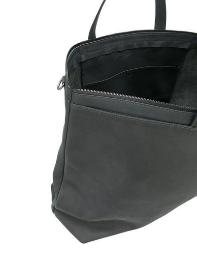 Shop Isaac Reina Pilot Weekend Bag In Grey