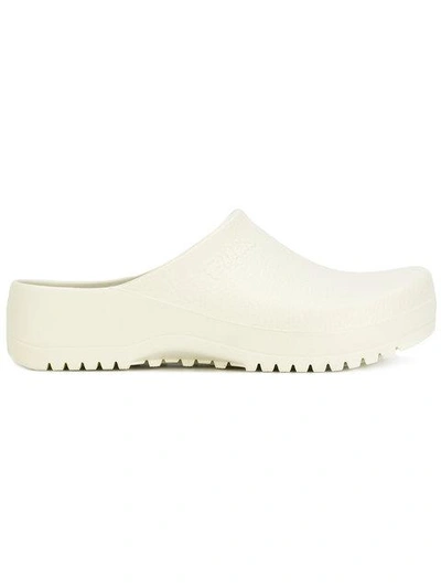 Shop Birkenstock Low-heel Loafers In White