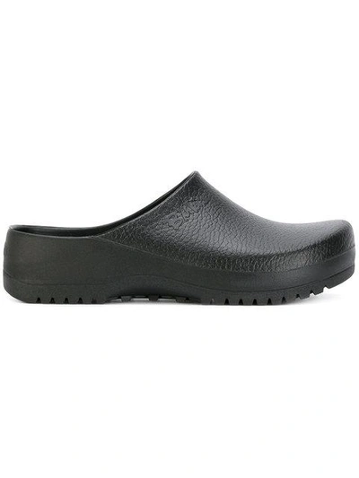 Birkenstock Womens Slip Resistant Casual Clogs In Black