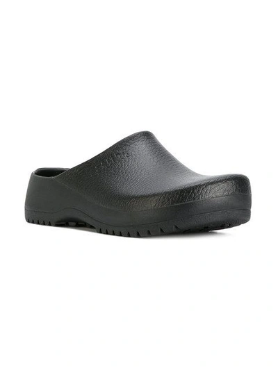Birkenstock Womens Slip Resistant Casual Clogs In Black