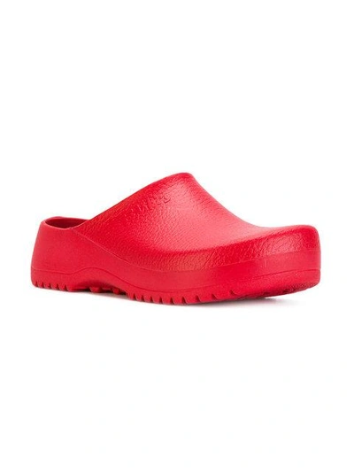 Shop Birkenstock Low-heel Loafers - Red