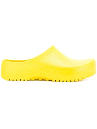 Shop Birkenstock Low-heel Loafers In Yellow