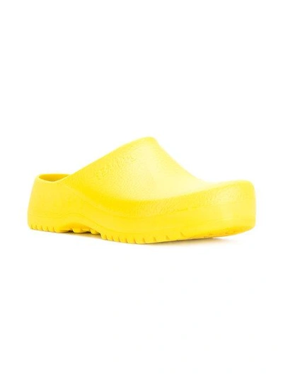 Shop Birkenstock Low-heel Loafers In Yellow