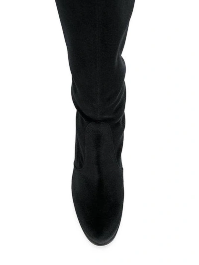 Shop Stuart Weitzman Tieland Boots - Black